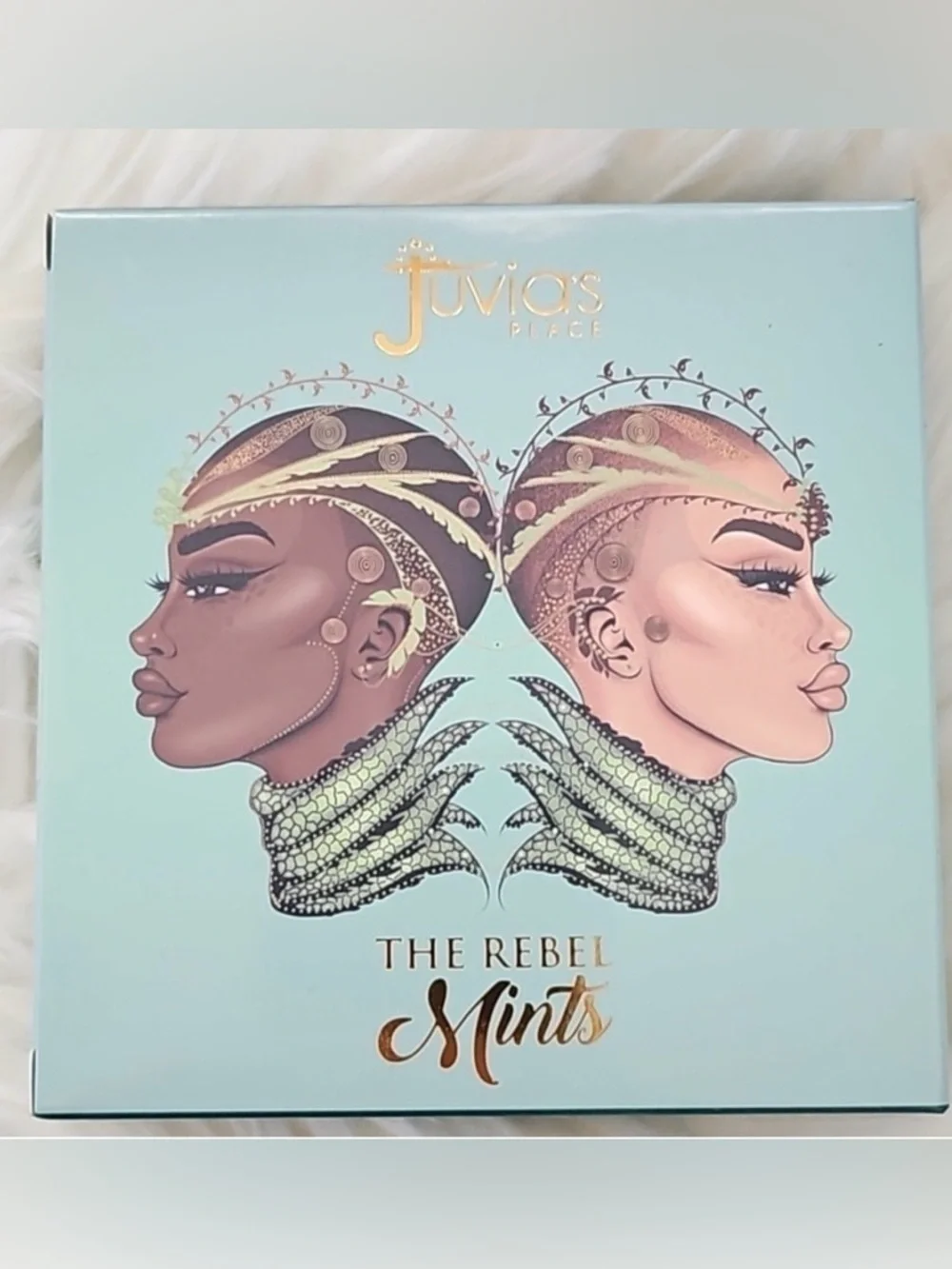 Juvia’s Place The Rebel Mints Eyeshadow Palette New